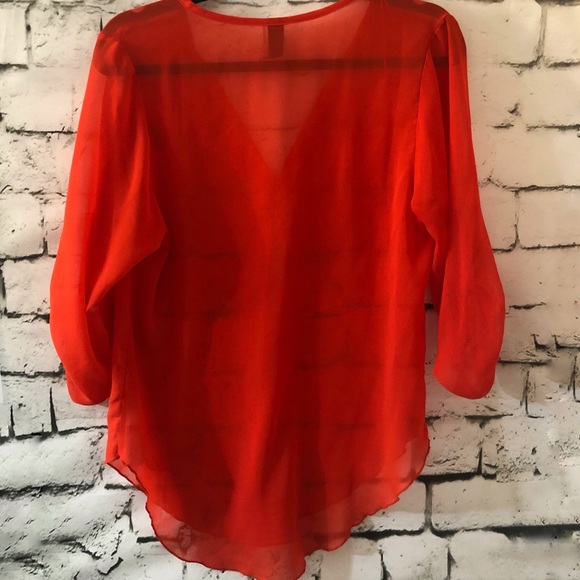 Windsor | Red Blouse - Picture 2 of 8